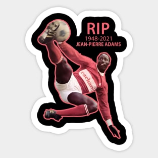 RIP Jean Pierre Adams 1948-2021 Sticker